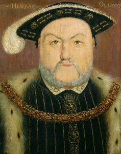 ヘンリー8世（1491-1547） 作： English School