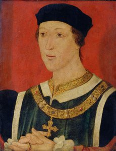 Henry VI (1421-71) c.1535 (パネルに油彩)