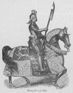 ヘンリー6世、AD 1450 作： English School