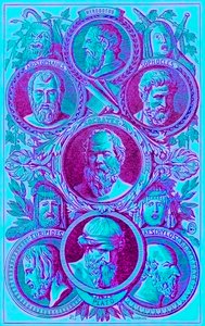 古代ギリシャの歴史家、哲学者、演劇家、「世界の図解された歴史」のイラスト、c.1880を発行（デジタル拡張画像） 作： English School