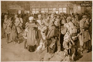 休暇中の家：1914〜19年にロンドンターミナルで特別なトレンチが到着した後