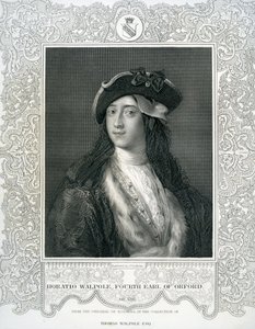 ホレイショウォルポール、オーフォード第4伯爵（1717-97） 作： English School