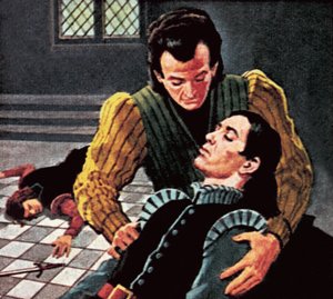 瀕死のハムレットとホレイショ 作： English School