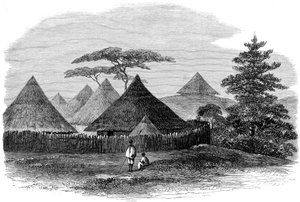 マグダラの家、イギリス遠征からアビシニアまで1868 作： English School