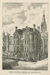 バルハムヒルに最近建てられた家 作： English School