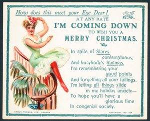 これはどのようにあなたの目の愛する人に会いますか？ -ビクトリア朝のクリスマスカード 作： English School