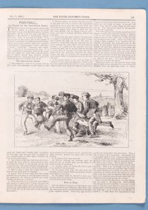 アソシエーションルールでサッカーをプレイする方法、The Young Fanciers Guide、1874年の記事（315146も参照） 作： English School