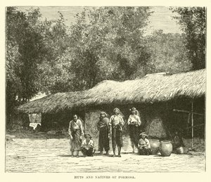 フォルモサの小屋と原住民 作： English School