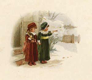 父のクリスマスのイラスト 作： English School