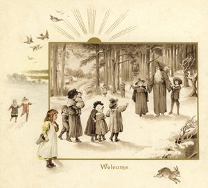 父のクリスマスのイラスト 作： English School