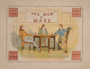 The Men of Ware』のイラストレーション、1880年頃（カラーリトグラフ） 作： English School