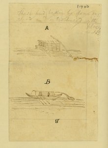 イラスト、アメリカ合衆国の西部への旅に関する手紙...、エリアスフォーダムピム、1818年（332331も参照） 作： English School