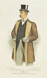 イギリスの衣装、パブのイラスト。ジョン・ウィリアムソン社、1897年 作： English School