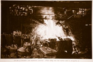 英国の新しい弾薬工場で、1914-19