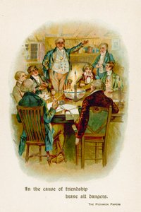 友情のもとですべての危険に立ち向かいなさい。ピックウィック紙 作： English School