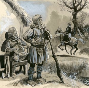 ヘイスティングスの戦いで敗北したタイプの非公式の兵士 作： English School