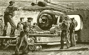 Ironcladのタレットの内部 作： English School