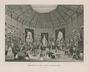 偉大な展覧会の内部、1851年、ゾルベライン部門 作： English School