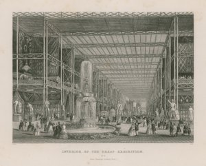 1851年の大展覧会のインテリア 作： English School