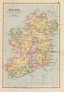 アイルランド、スチュアートおよびブランズウィック時代（カラーリトグラフ） 作： English School