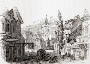 イズリントン、グレーター ロンドン、イングランド、1760 年、「オールド イングランド: 絵画博物館、パブ」より。 1847年 作： English School