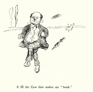 私を "不良 "にするのは牛であり、僧侶を作るのは牛ではない（リトグラフ） 作： English School