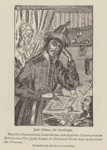 占星術師ジャック・アダムス（版画 作： English School