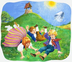 ジャックとジルは丘を登った 作： English School