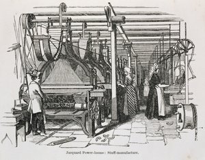 Jacquard Power Looms 作： English School