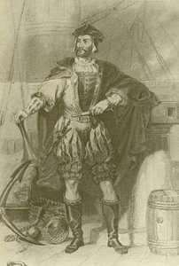 ジャック・カルティエ（1494-1557、フランス人探検家 作： English School