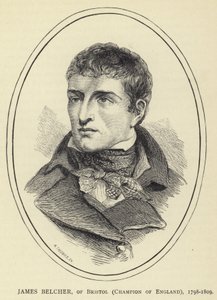 イングランドのチャンピオン、ブリストルのジェームズベルチャー、1798〜1809年 作： English School