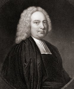 ギャラリーの肖像画からのジェームズブラッドリー（1693-1762）、1833年に公開