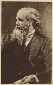 ジェームズ・クラーク・マクスウェル（1831-1879）スコットランドの理論物理学者（リトグラフ）