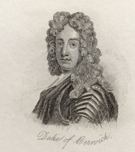 1825年に出版された「クラブの歴史辞典」のジェームズフィッツジェームズ、初代バーウィック公爵 作： English School