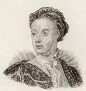 1825年に出版された「クラブの歴史辞典」からのジェームス・トムソン 作： English School