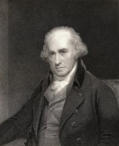 肖像画のギャラリーからのジェームズワット（1736-1819）、1833年に公開 作： English School