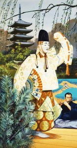 日本の能楽師