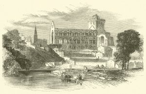 Jedburgh Abbey (彫刻) 作： English School