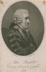 ジョン・ボイデル、ロンドン市長1785 作： English School