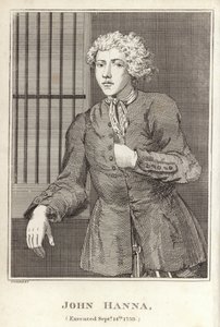 ジョンハンナ、1739年9月14日執行 作： English School
