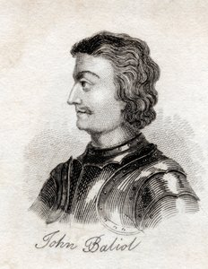 スコットランドのジョンI、「クラブの歴史辞典」より1825年（リソ）