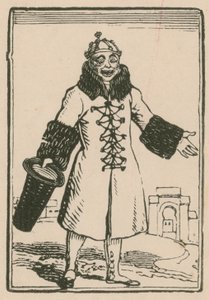 ジョセフグリマルディ、ピエロがパリで全世界を歌う、サリーシアター、1814年 作： English School