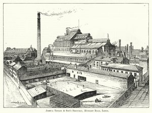 Joshua Tetley and Son&39;s Brewery、Hunslet Road、Leeds 作： English School