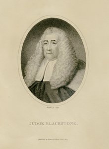 ブラックストーン判事、1800年頃（エングレービング 作： English School