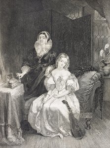 「歴史的肖像画のギャラリー」のジュリエットと彼女の看護師が1880年頃に出版