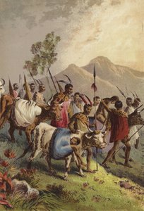 戦争で負傷者を抱えるカフィール 作： English School
