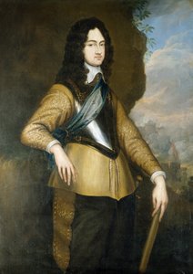 若い男としてのチャールズ2世（1630-85） 作： English School