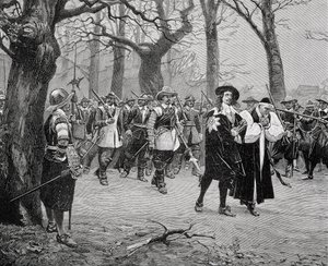 チャールズ1世（1600-49）の処刑への道 作： English School