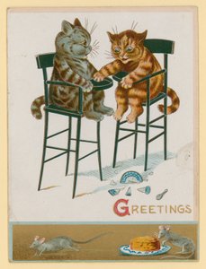 ベビーチェアの子猫 作： English School