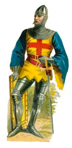 ヘンリー5世の騎士、1413-22年 作： English School